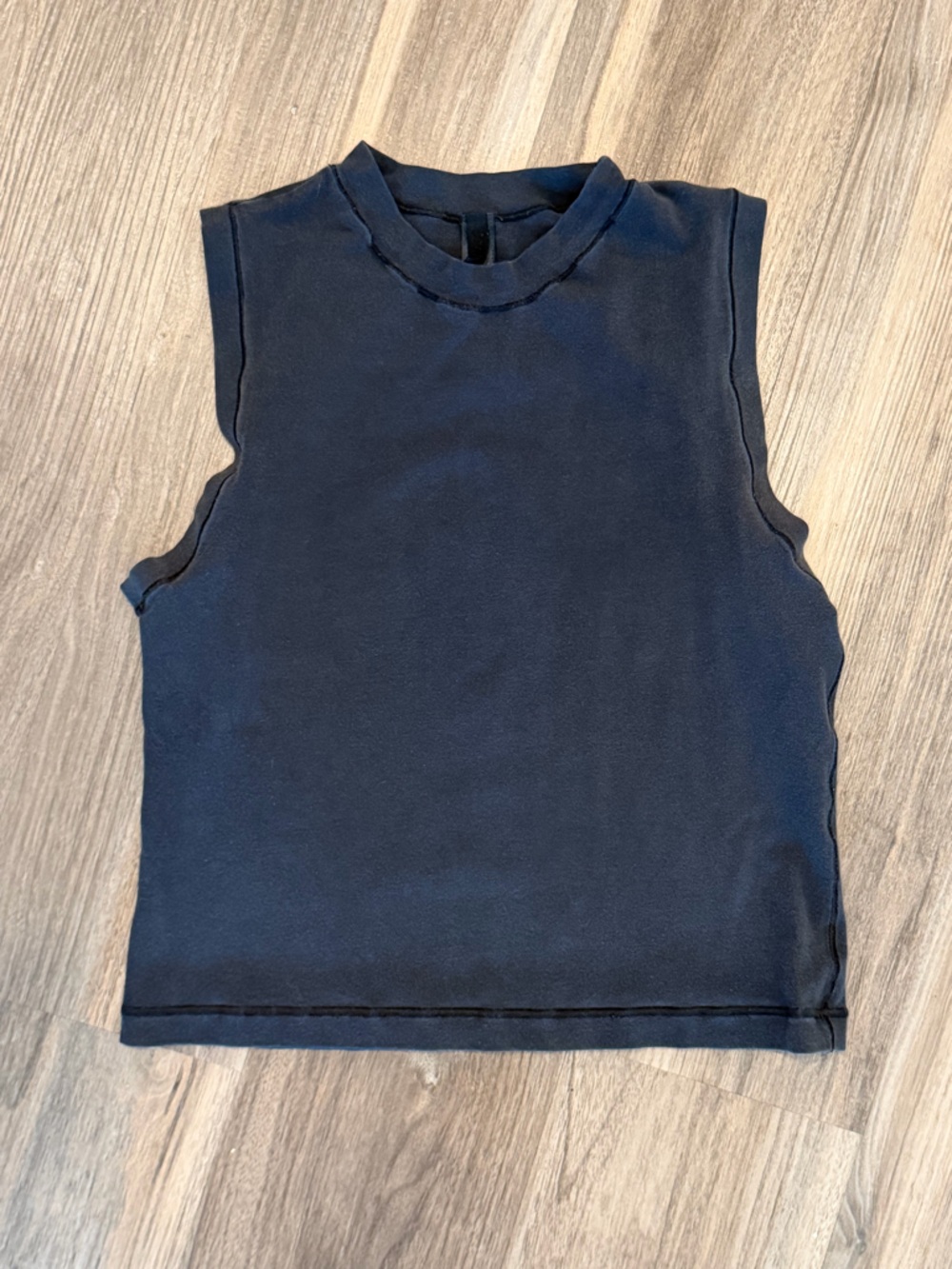 SKIMS Black Stretch Tank Top